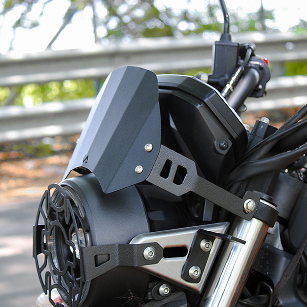 Metal visor for Yamaha FZ-X & FZ-X Hybrid