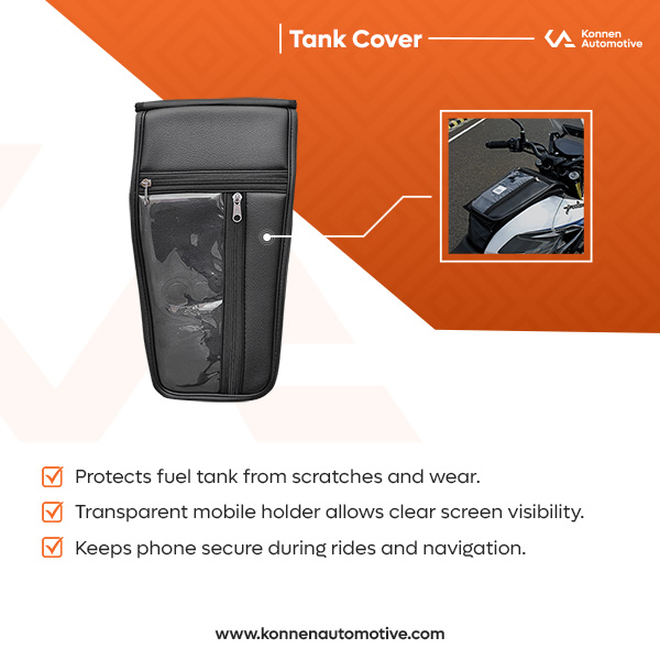 Tank Cover for Bajaj Pulsar N150-P150-N160-N250-F250