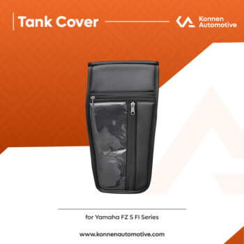 Tank Cover I Tank Bag I Tank Pouch with Water Proof Mobile Space for Yamaha FZ S FI Series | Konnen