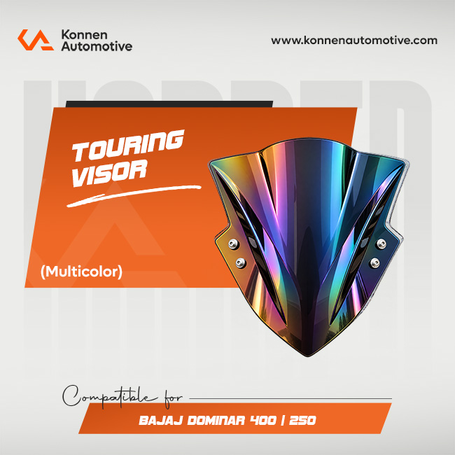 Touring Visor for Bajaj Dominar 400 - 250
