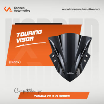 Touring Visor | Polycarbonate Visor Compatible for Yamaha FZ S FI Series | Konnen