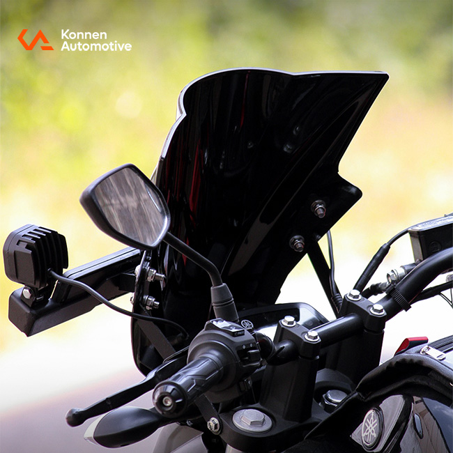 Touring Visor for Yamaha FZ S Fi Series