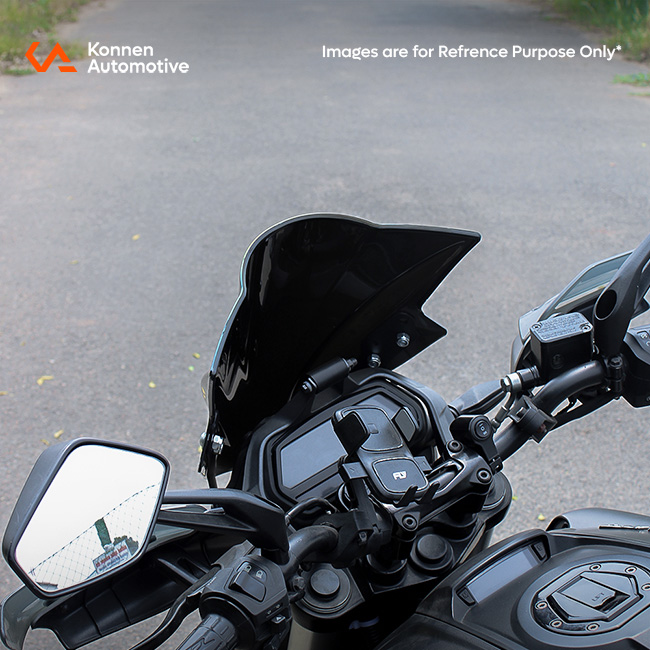 Touring Visor | Polycarbonate Visor Compatible for Yamaha FZ S FI Series | Konnen - Image 7