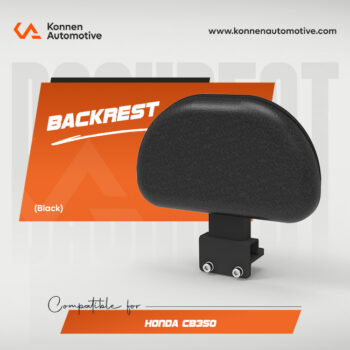 Pillion Backrest for Honda CB350 | Konnen