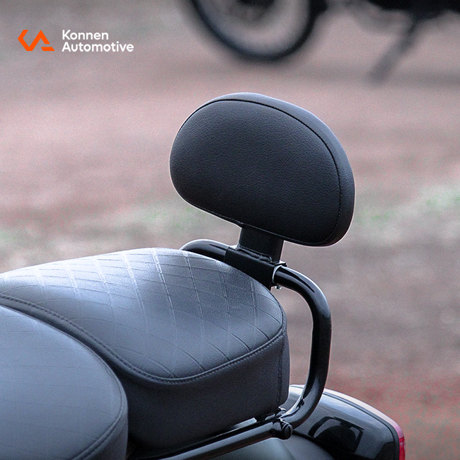 Backrest for Honda CB350 (Black)