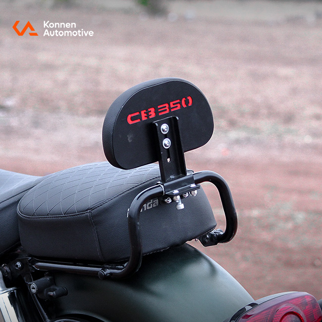 Backrest for Honda CB350 (Black)