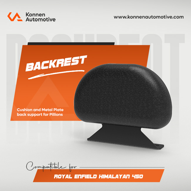 Backrest for Royal Enfield Himalayan 450