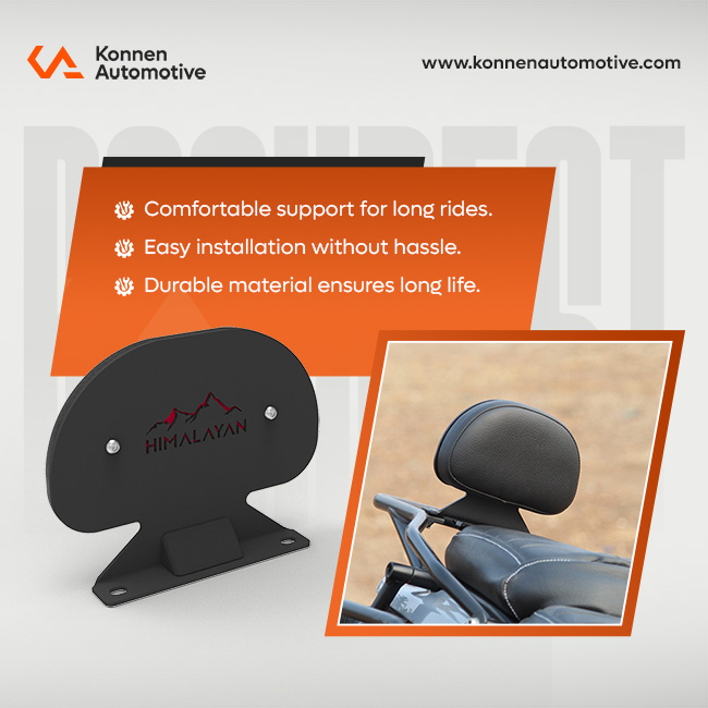 Backrest for Royal Enfield Himalayan 450