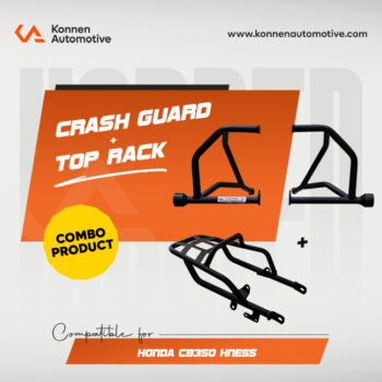 Crash Guard & Top Rack Combo for Honda CB350 | H’ness | Konnen Combo