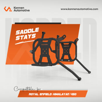 Konnen 3 in 1 Saddle Stays with Jerry Can Holder and Bag Holder for Royal Enfield Himalayan 450