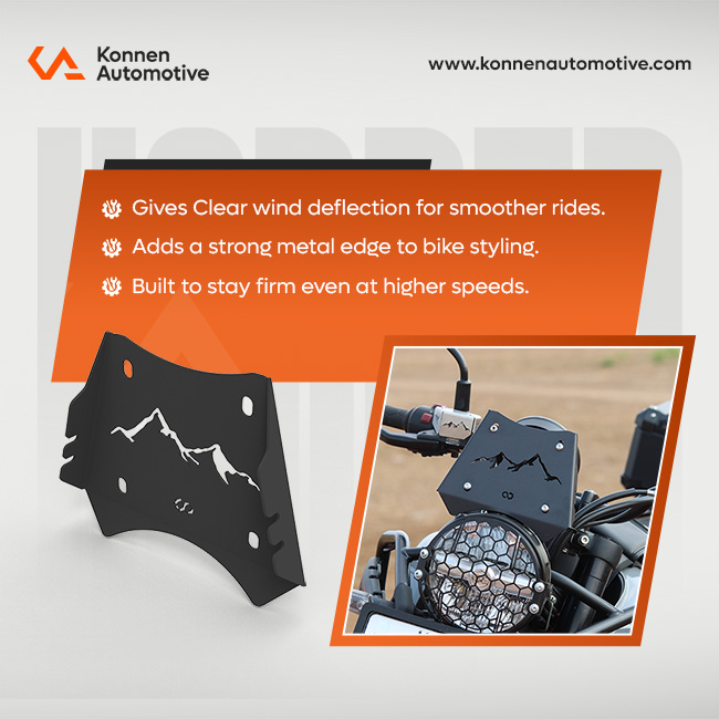 Metal Visor for Royal Enfield Himalayan 450