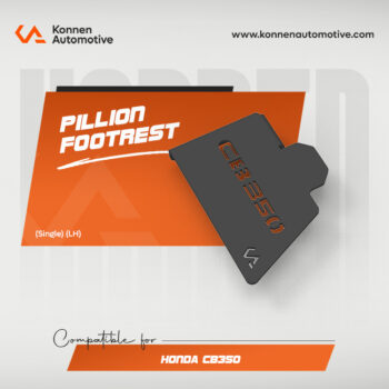 Pillion Footrest for Honda CB350 | Single (LH) | Konnen