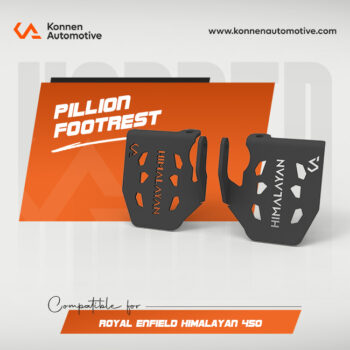 Pillion Footrest for Royal Enfield Himalayan 450 | Rear Passenger Support | Konnen