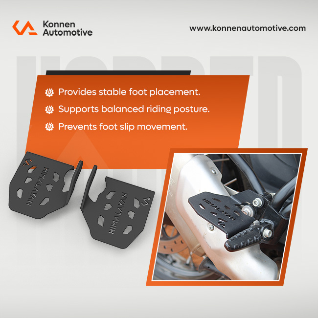 Pillion Footrest for Royal Enfield Himalayan 450