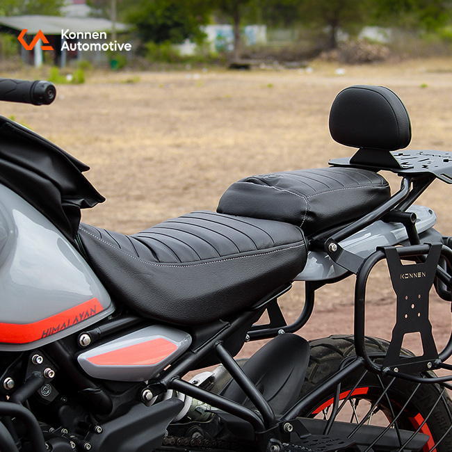 Premium Look and Comfortable Seat Covers for Royal Enfield Himalayan 450 - Image 2