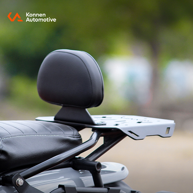 Top Rack Plate with Backrest for Royal Enfield Himalayan 450