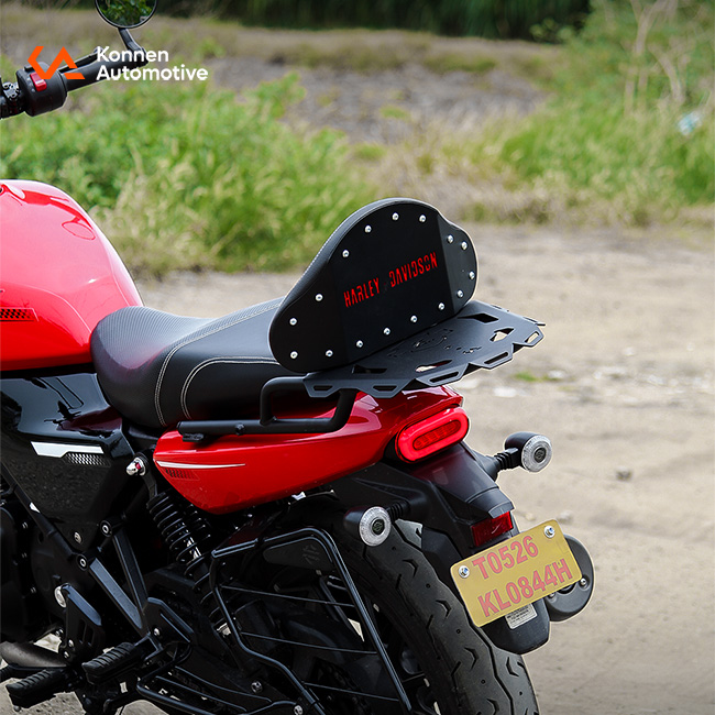 Top Rack with Backrest for Harley-Davidson X440 T