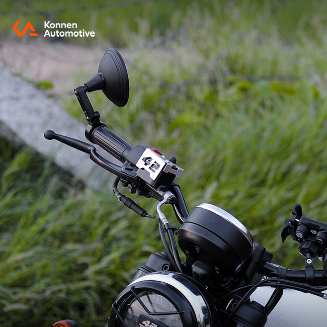 Front reservoir Guard for Jawa 42 Bobber (Silver)