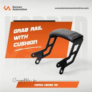 Pillion Grab Rail with Cushion for Honda CB350 RS | Konnen