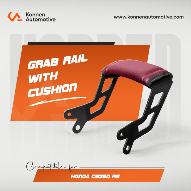 Grab Rail with Cushion for Honda CB350 RS