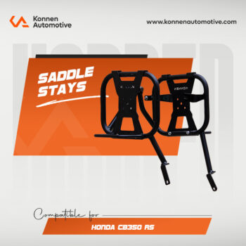 Konnen 3 in 1 Saddle Stays with Jerry Can Holder and Bag Holder for Honda CB350 RS