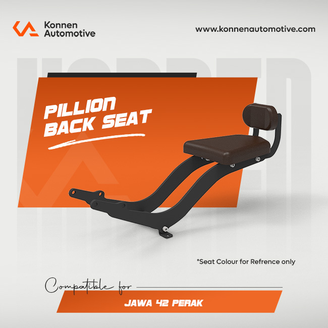 Pillion Back Seat for Jawa 42 Perak | Konnen
