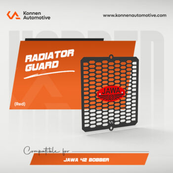 Radiator Guard for Jawa 42 Bobber | Cooler Protection | Konnen
