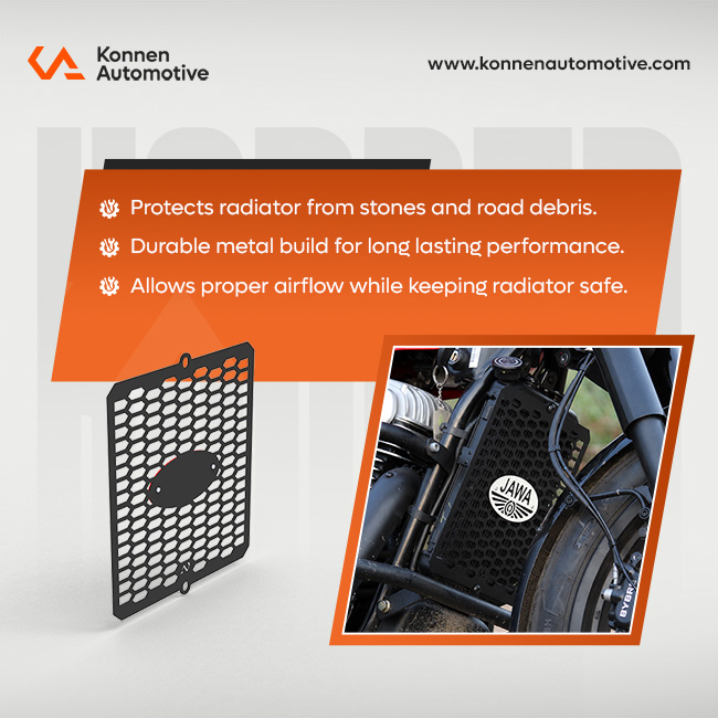 Radiator Guard for Jawa 42 Bobber