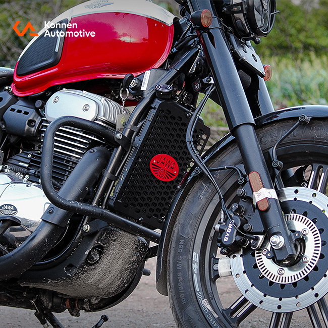 Radiator Guard for Jawa 42 Bobber
