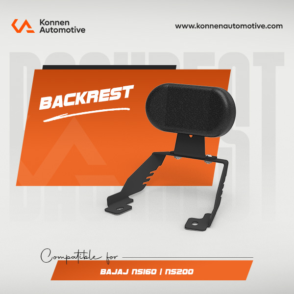 Backrest for Bajaj NS160 - NS200