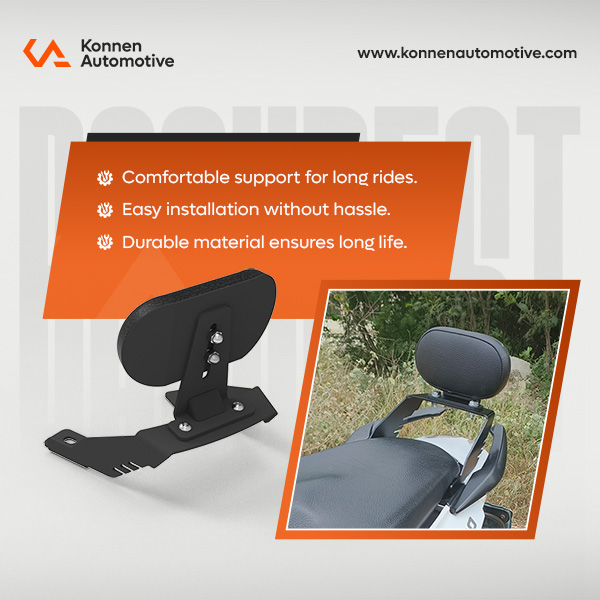 Backrest for Bajaj NS160 - NS200