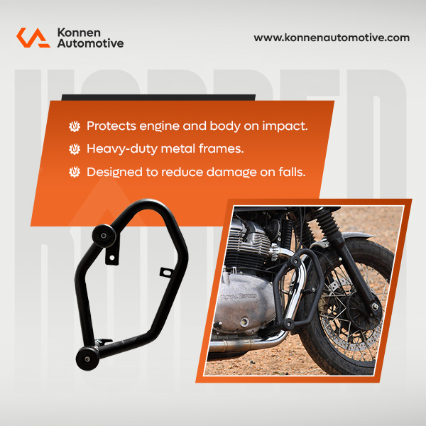Crash Guard for Royal Enfield Intereptor 650 - GT 650