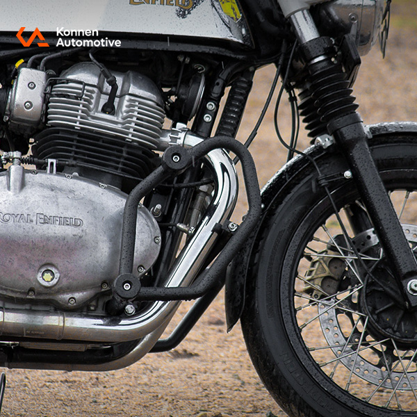 Premium Crash Guard with Frame Slider for Royal Enfield Interceptor 650 | GT650 | Konnen - Image 7