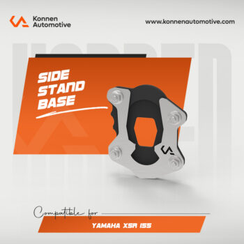 Side Stand Base Extender | Side Stand Foot Enlarger for Yamaha XSR 155 | Konnen