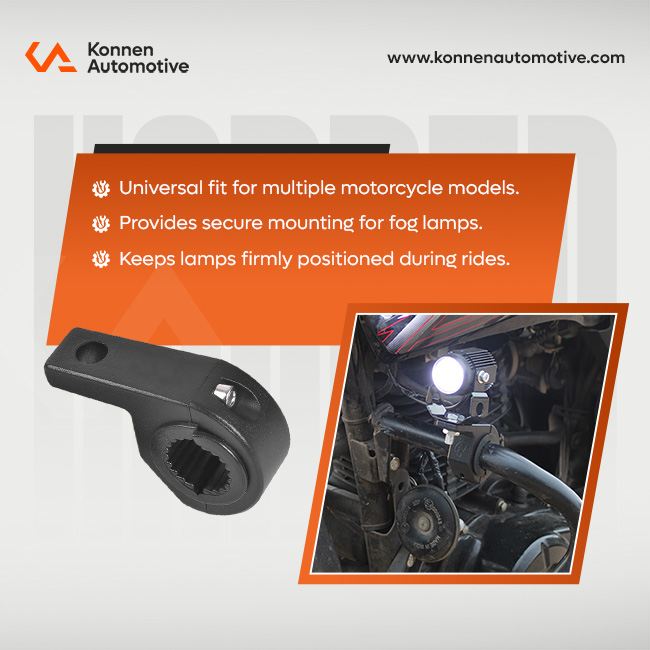 Universal Fog Light Mounting Bracket