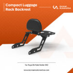 Royal Enfield Bullet 350 Compact Luggage Rack with Backrest