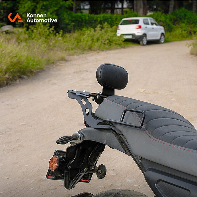 Premium Luggage Carrier with Backrest | Top Rack with Backrest | Luggage Rack with Backrest for FZ-X & FZ-X Hybrid | Konnen - Image 25